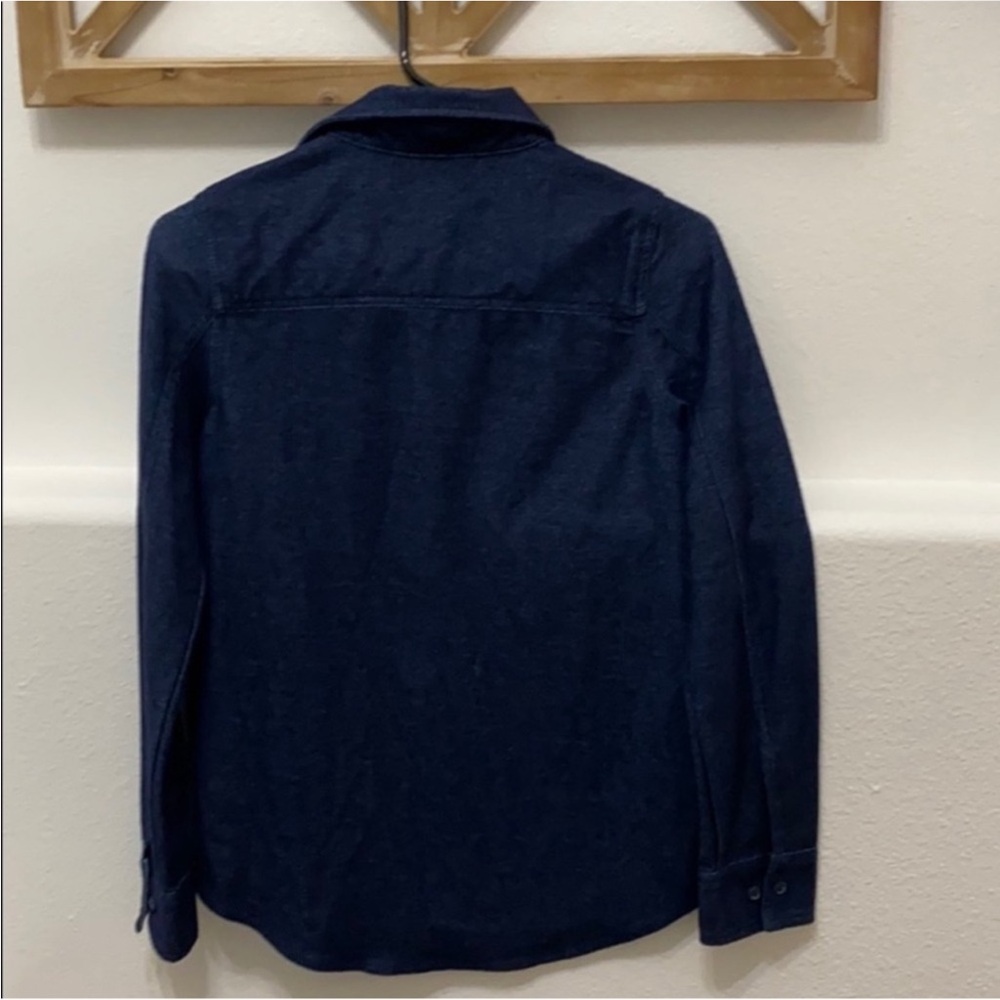 New with tags authentic 7 for All Mankind boys designer button down shirt L - Picture 3 of 6